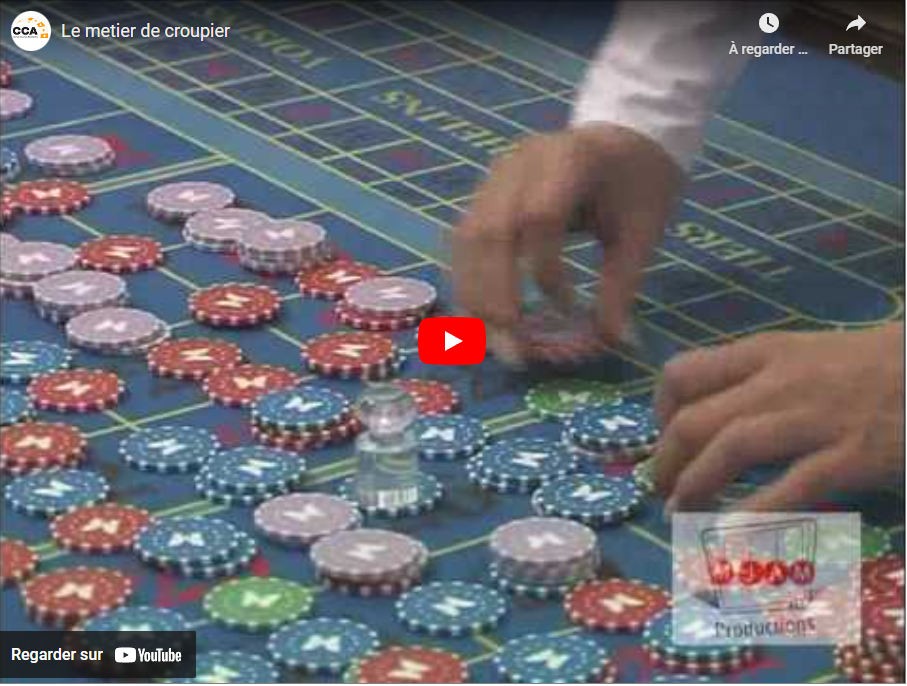 Croupier, croupière : tout savoir sur ce métier